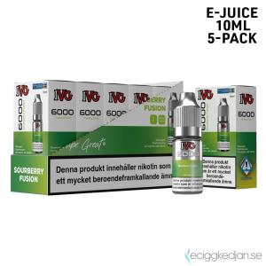 IVG 6000 | Sourberry Fusion | 10ml E-Juice | 14.5mg Saltnikotin | 5pack