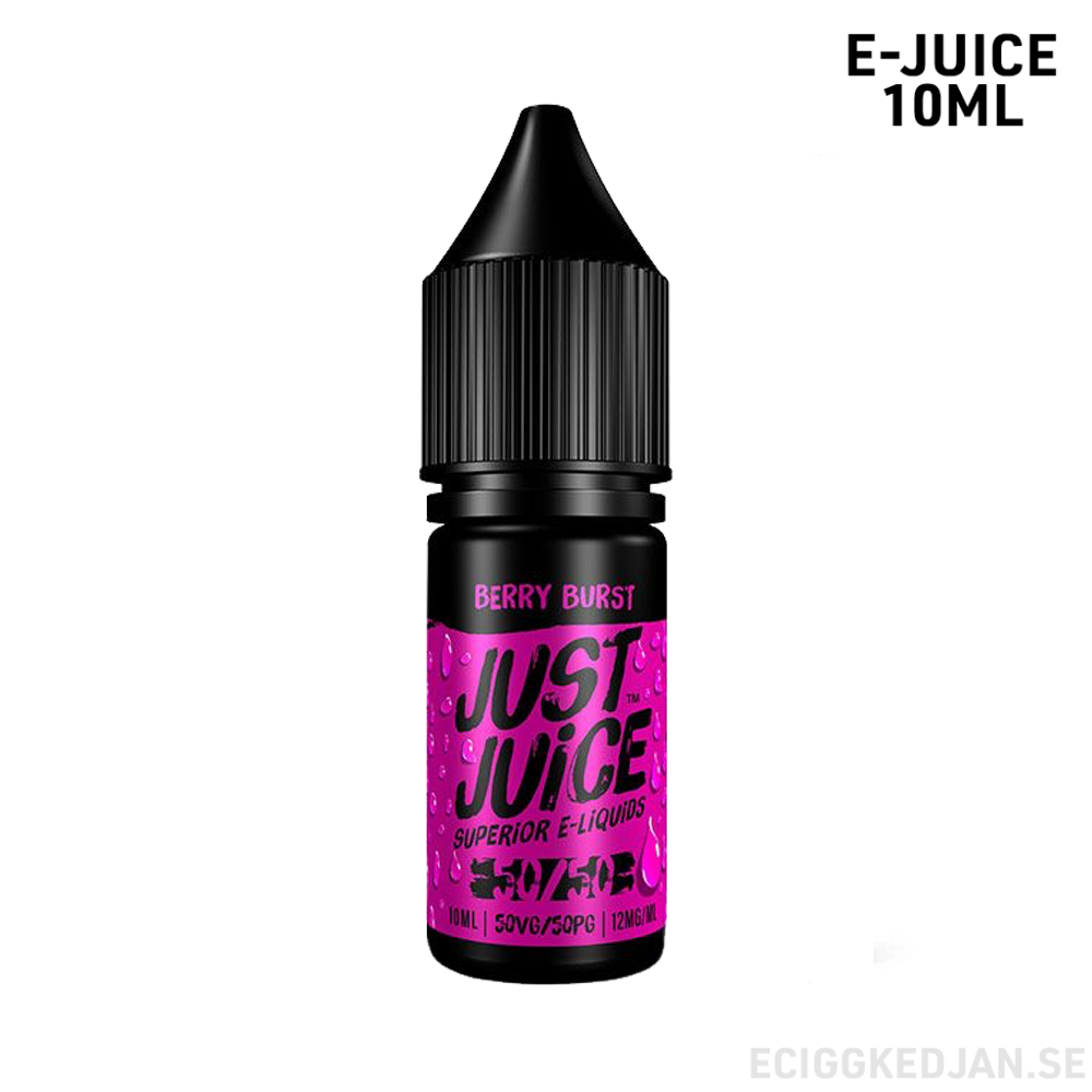 Just Juice | Berry Burst  | 10ml E-Juice | 6mg Nikotin