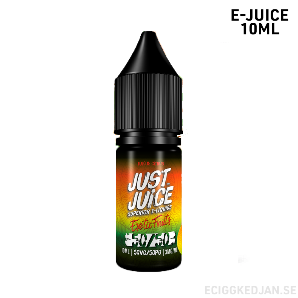 Just Juice | Lulo & Citrus | 10ml E-Juice | 6mg Nikotin