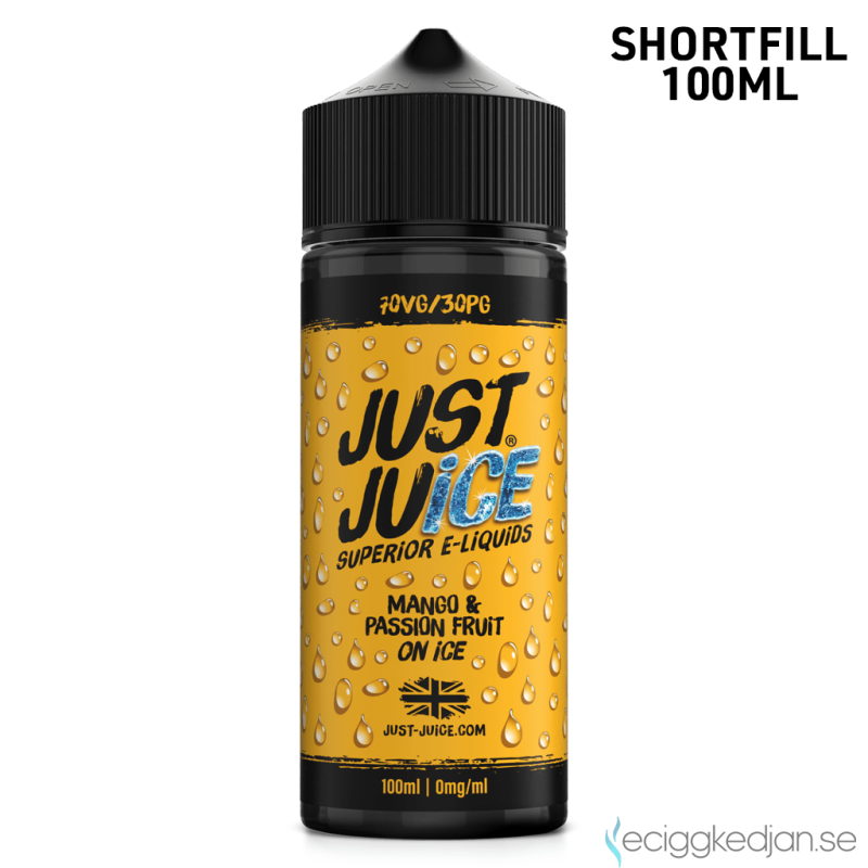 Just Juice Iconic | Mango & Passionfruit Super Ice 100ml Shortfill