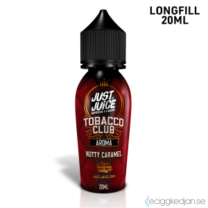 Just Juice Tobacco Club | Nutty Caramel | MTL | 20ml LONG FILL