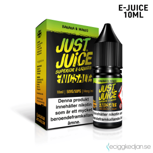 Just Juice Iconic | Banana Mango | 10ml E-Juice | 14mg Saltnikotin