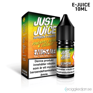 Just Juice Exotic Fruits | Pineapple Papaya Coconut | 10ml E-Juice | 14mg Saltnikotin