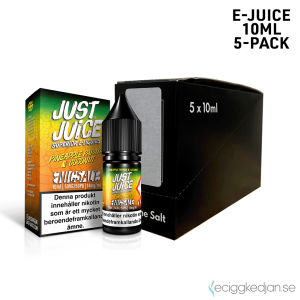 Just Juice Exotic Fruits | Pineapple Papaya Coconut | 10ml E-Juice | 14mg Saltnikotin | 5pack