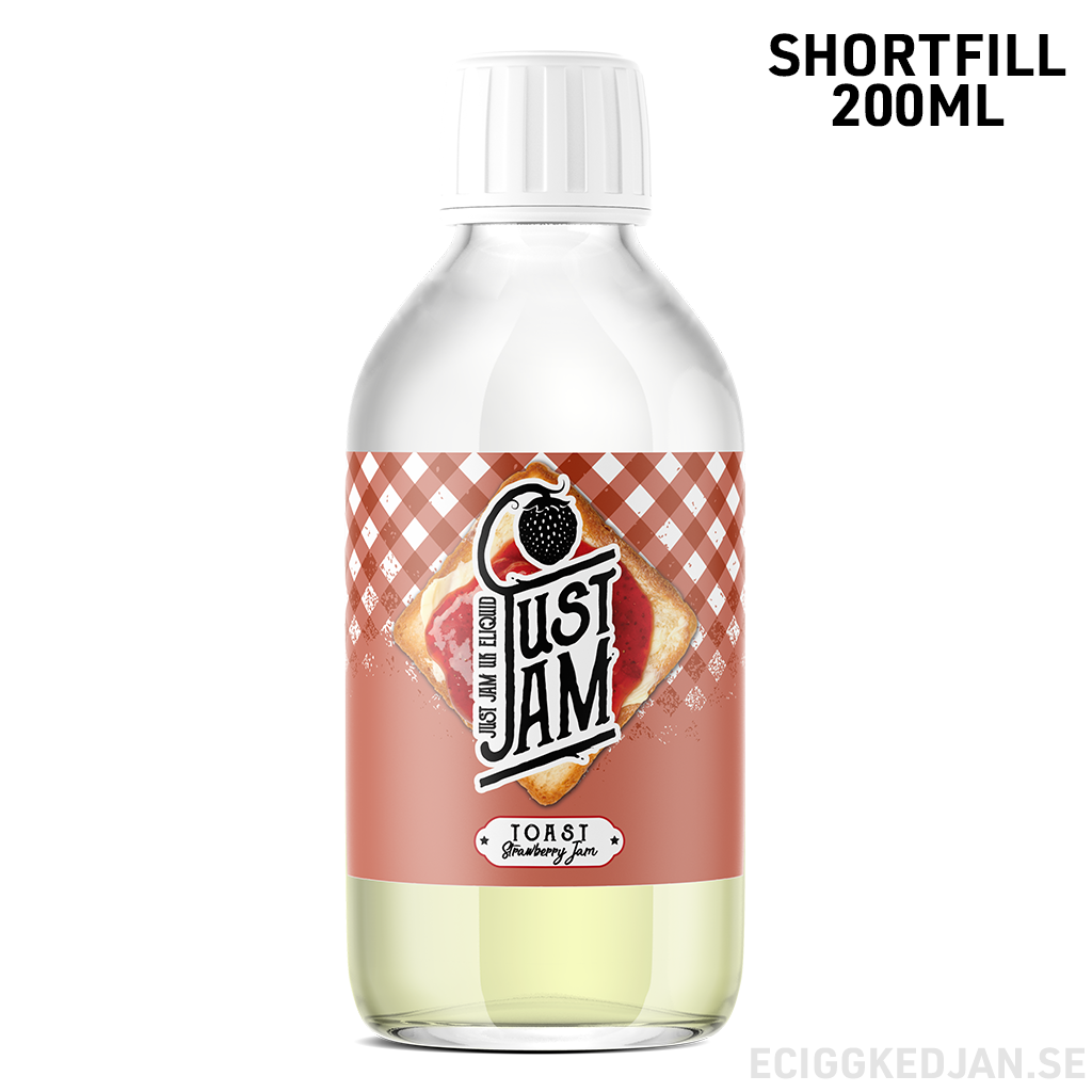 Just Jam | Toast Strawberry Jam | Shortfill 200ml