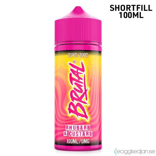 Just Juice Brutal | Rhubarb & Custard | 100ml Shortfill