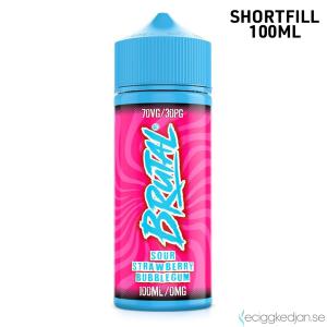 Just Juice Brutal | Sour Strawberry Bubblegum | 100ml Shortfill