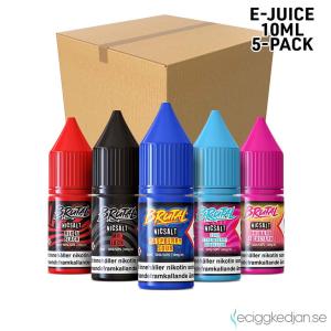 Just Juice Brutal 14mg Nikotinsalt | Komplett Pack | 5*1