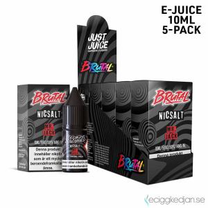 Just Juice Brutal | Mr Jack | 10ml E-Juice | 14mg Saltnikotin | 5pack