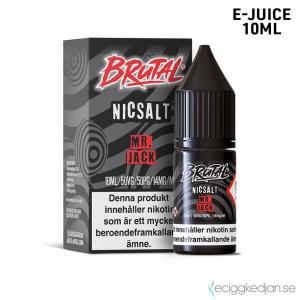 Just Juice Brutal | Mr Jack | 10ml E-Juice | 14mg Saltnikotin