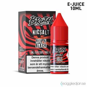 Just Juice Brutal | Red Black | 10ml E-Juice | 14mg Saltnikotin