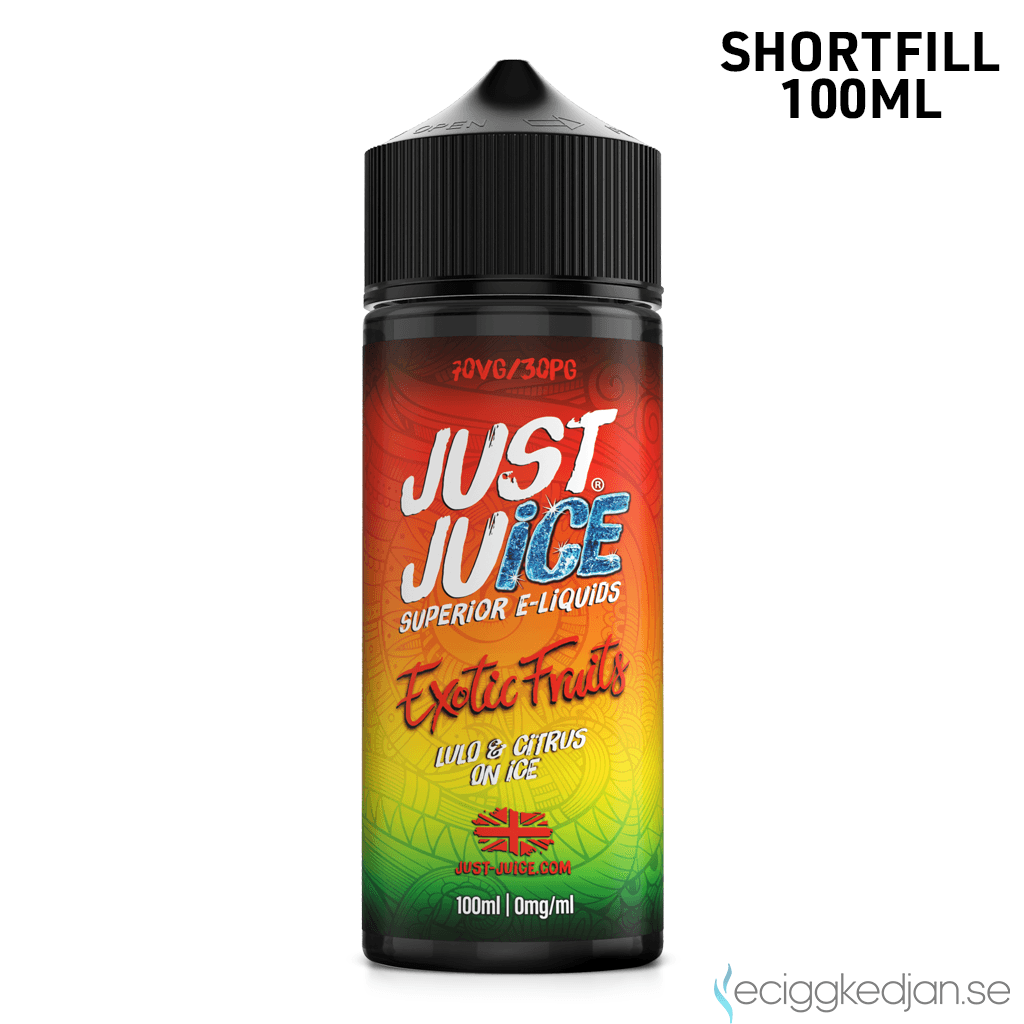 Just Juice Exotic Fruits | Lulo & Citrus on Ice | 100ml Shortfill