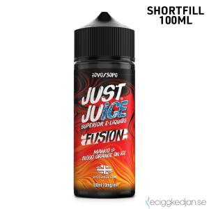Just Juice Fusion | Mango & Blood Orange on Ice | 100ml Shortfill