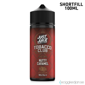 Just Juice Tobacco Club | Nutty Caramel | 100ml Shortfill