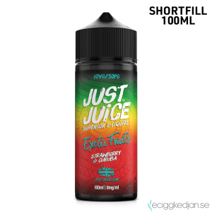Just Juice Exotic Fruits | Strawberry & Curuba | 100ml Shortfill