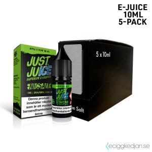 Just Juice Iconic | Apple & Pear on Ice | 10ml E-Juice | 14mg Saltnikotin | 5pack