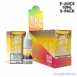 Just Juice Bar | Banana | 10ml E-Juice | 14mg Saltnikotin | 5pack