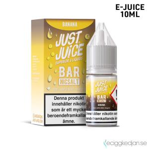 Just Juice Bar | Banana | 10ml E-Juice | 14mg Saltnikotin
