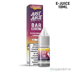 Just Juice Bar | Blackcurrant Lemonade | 10ml E-Juice | 14mg Saltnikotin