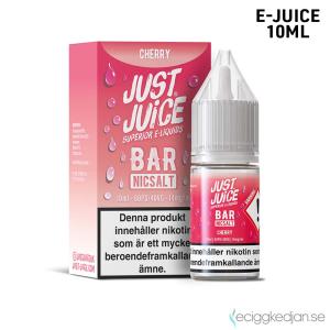 Just Juice Bar | Cherry | 10ml E-Juice | 14mg Saltnikotin