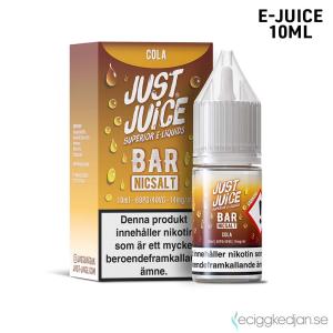 Just Juice Bar | Cola | 10ml E-Juice | 14mg Saltnikotin