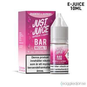Just Juice Bar | Dragonfruit Raspberry | 10ml E-Juice | 14mg Saltnikotin