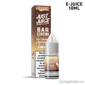 Just Juice Bar | Iced Caramel Macchiato | 10ml E-Juice | 14mg Saltnikotin