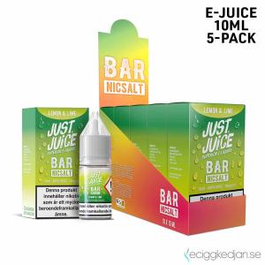 Just Juice Bar | Lemon Lime | 10ml E-Juice | 14mg Saltnikotin | 5pack