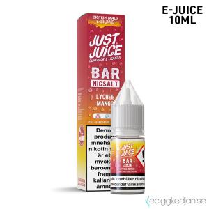 Just Juice Bar | Lychee Mango | 10ml E-Juice | 14mg Saltnikotin