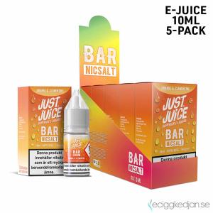 Just Juice Bar | Orange Clementine | 10ml E-Juice | 14mg Saltnikotin | 5pack