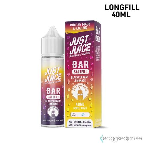 Just Juice Bar | Blackcurrant Lemonade | 40ml Longfill