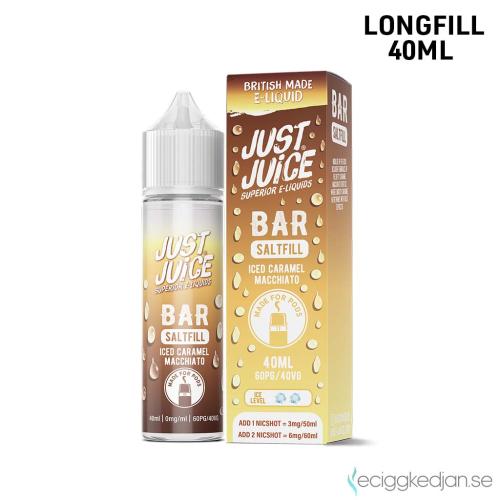 Just Juice Bar | Iced Caramel Macchiato | 40ml Longfill