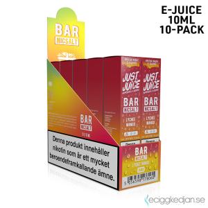 Just Juice Bar | Lychee Mango | 10ml E-Juice | 14mg Saltnikotin | 10pack