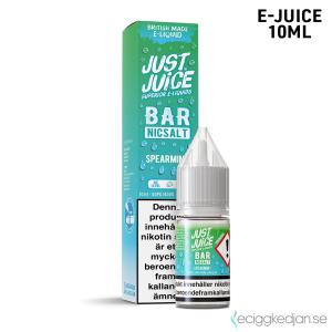 Just Juice Bar | Spearmint | 10ml E-Juice | 14mg Saltnikotin