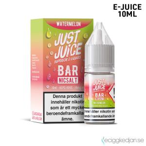 Just Juice Bar | Watermelon | 10ml E-Juice | 14mg Saltnikotin
