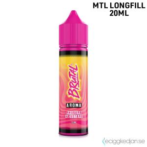 Just Juice Brutal Aroma | Rhubarb Custard | MTL | 20ml Longfill