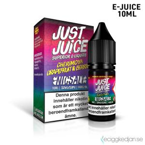 Just Juice Exotic Fruits| Cherimoya Grapefruit & Berries | 10ml E-Juice | 14mg Saltnikotin