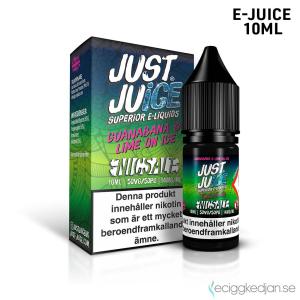 Just Juice Exotic Fruits | Guanabana & Lime on Ice | 10ml E-Juice | 14mg Saltnikotin
