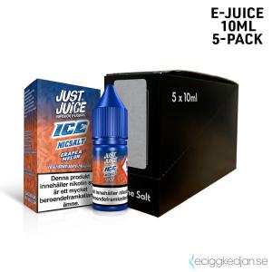Just Juice Ice | Grape & Melon | 10ml E-Juice | 14mg Saltnikotin | 5pack