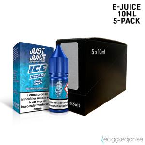 Just Juice Ice | Pure Mint | 10ml E-Juice | 14mg Saltnikotin | 5pack