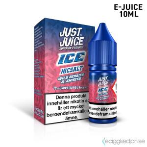 Just Juice Ice | Wild Berries and Aniseed | 10ml E-Juice | 14mg Saltnikotin
