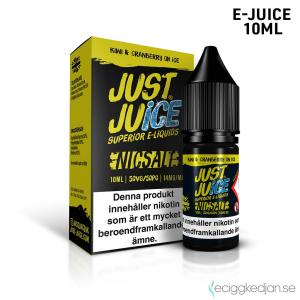 Just Juice Iconic | Kiwi & Cranberry on Ice | 10ml E-Juice | 14mg Saltnikotin