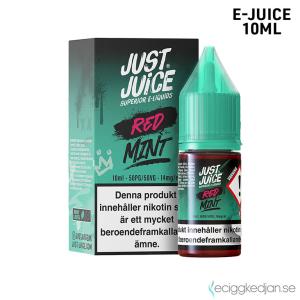 Just Juice Mint | Red Mint | 10ml E-Juice | 14mg Saltnikotin