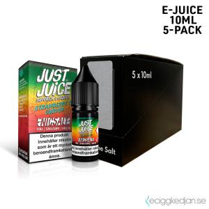 Just Juice Exotic Fruits | Strawberry & Curuba | 10ml E-Juice | 14mg Saltnikotin | 5pack