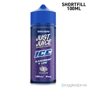 Just Juice Ice | Blackcurrant & Lime | 100ml Shortfill