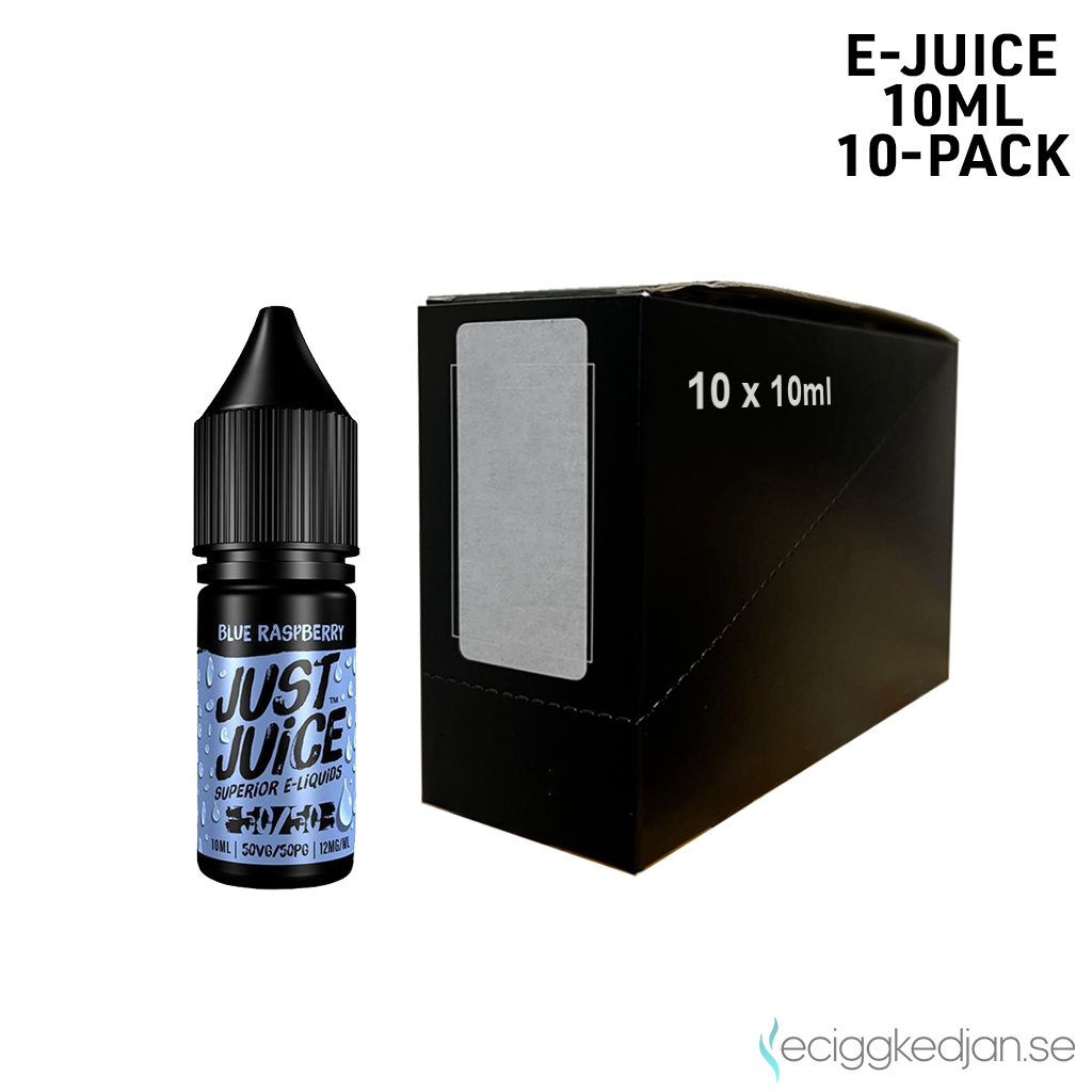 Just Juice | Blue Raspberry | 10ml E-Juice | 6mg Nikotin | 10pack