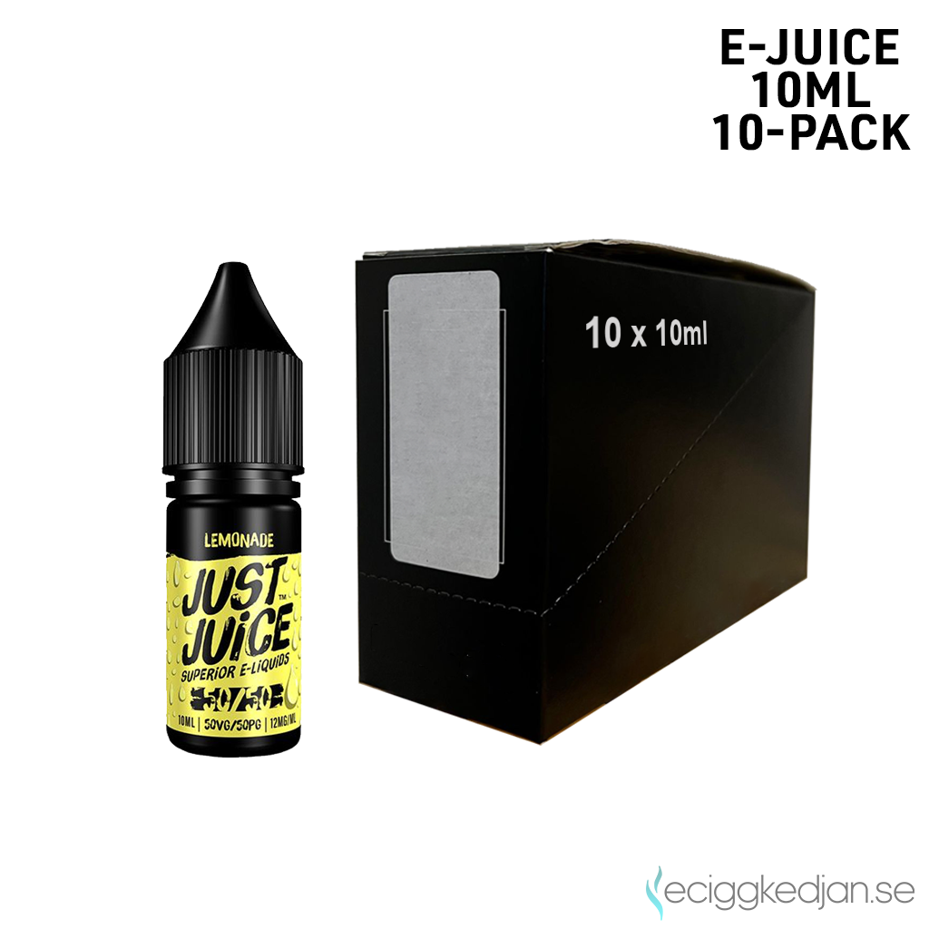 Just Juice | Lemonade | 10ml E-Juice | 12mg Nikotin | 10pack