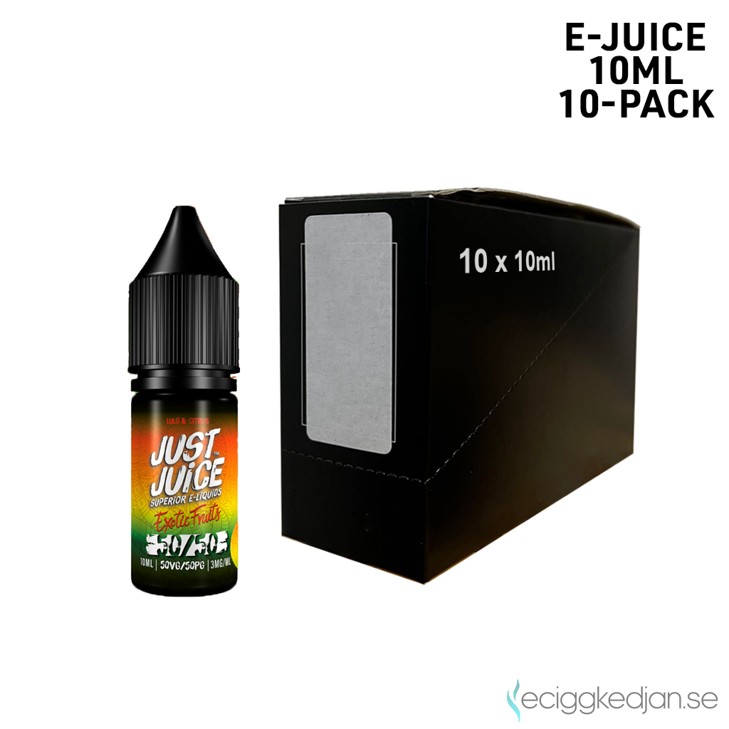 Just Juice | Lulo & Citrus | 10ml E-Juice | 6mg Nikotin | 10pack