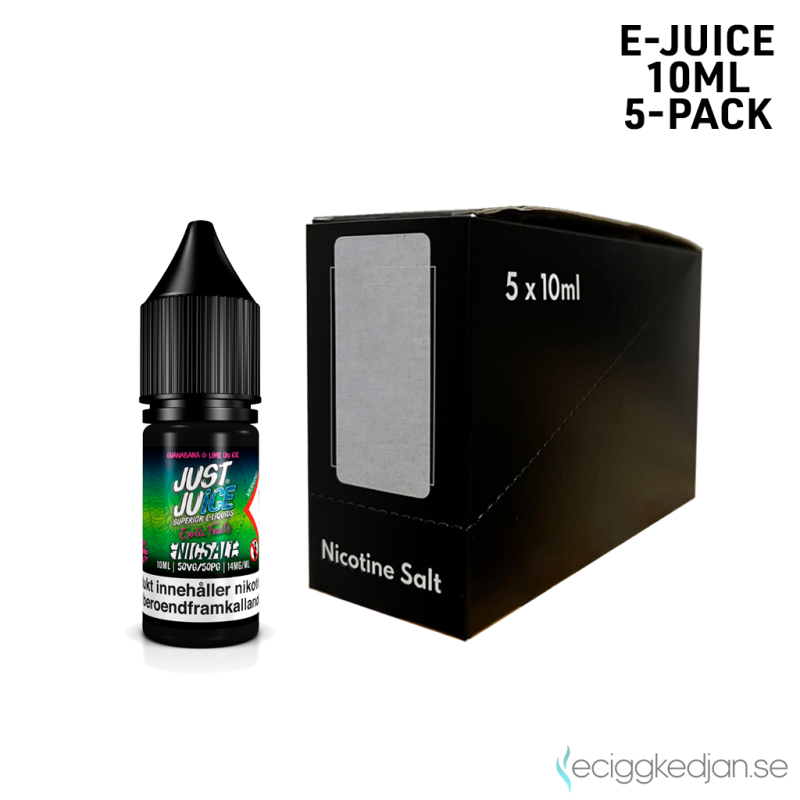 Just Juice | Guanabana & Lime on Ice 10ml E-Juice 14mg Saltnikotin 5pack