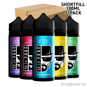 99.1 % Pure | Komplett Pack | 5st*Shortfill 100ml